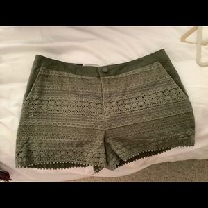 Anthropologie crochet shirts.